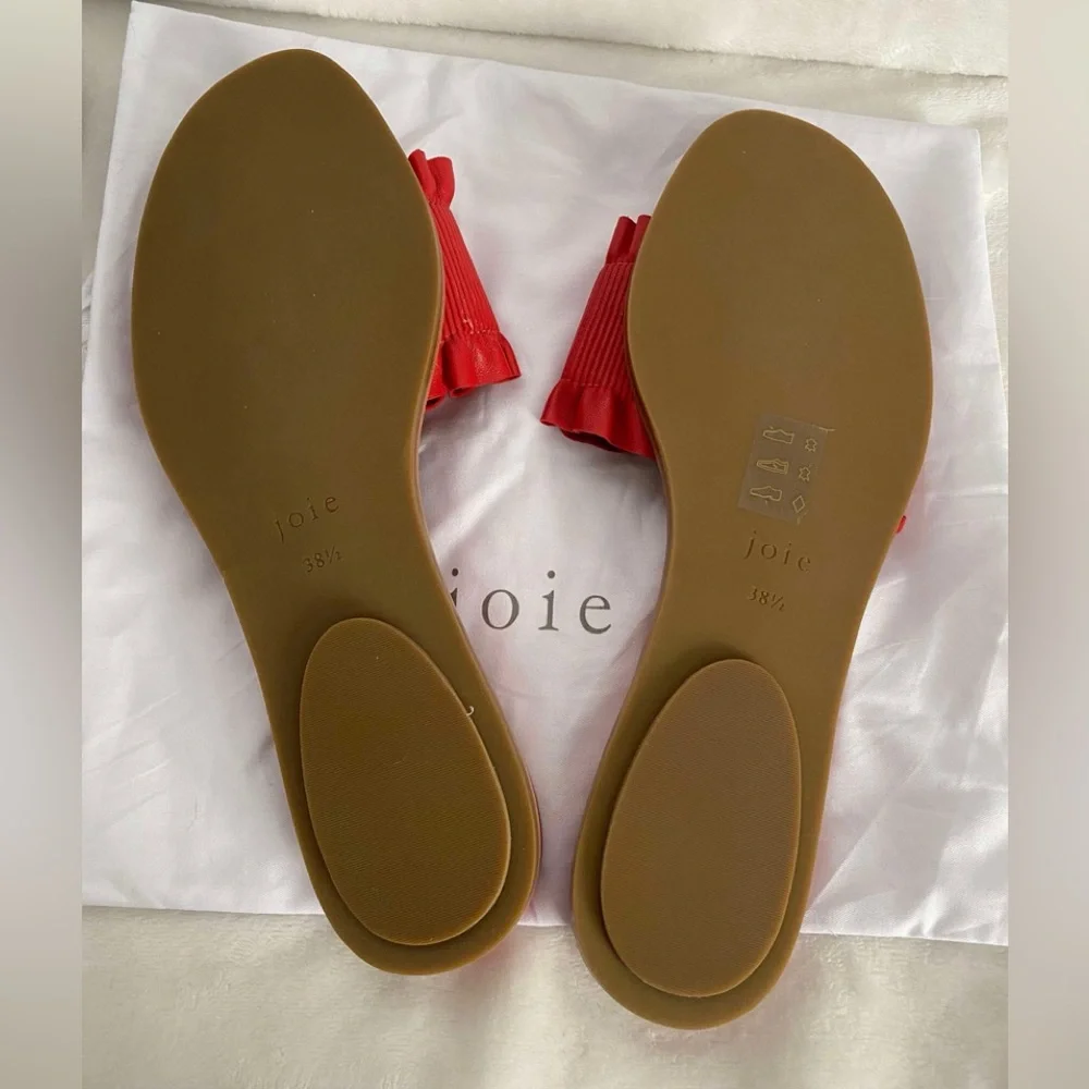 ❤️SALE❤️✨🆕✨Joie Eidel Ruffled Leather Sandals